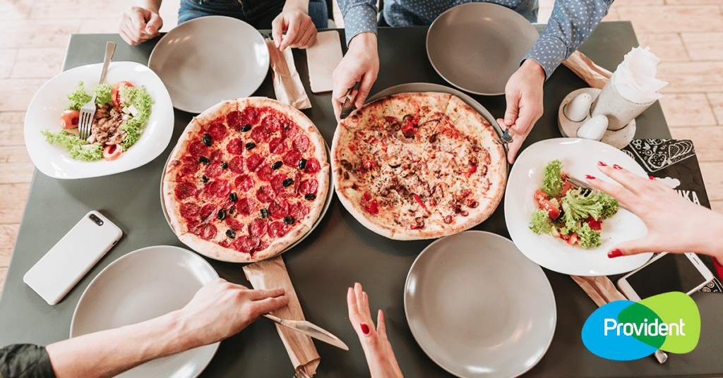 pizzázás provident