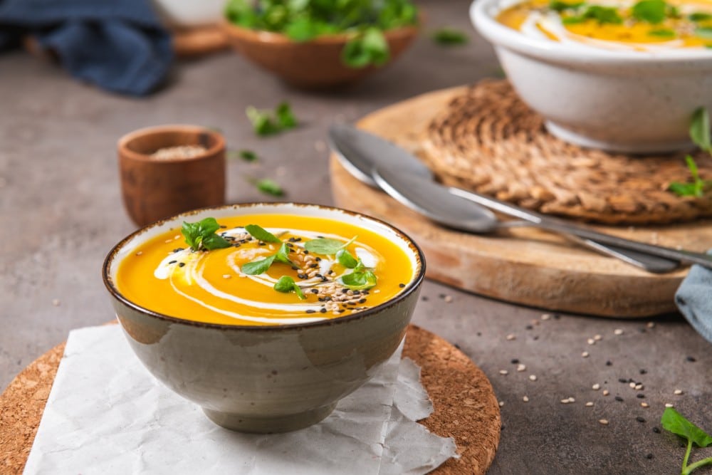 sütőtökkrémleves recept